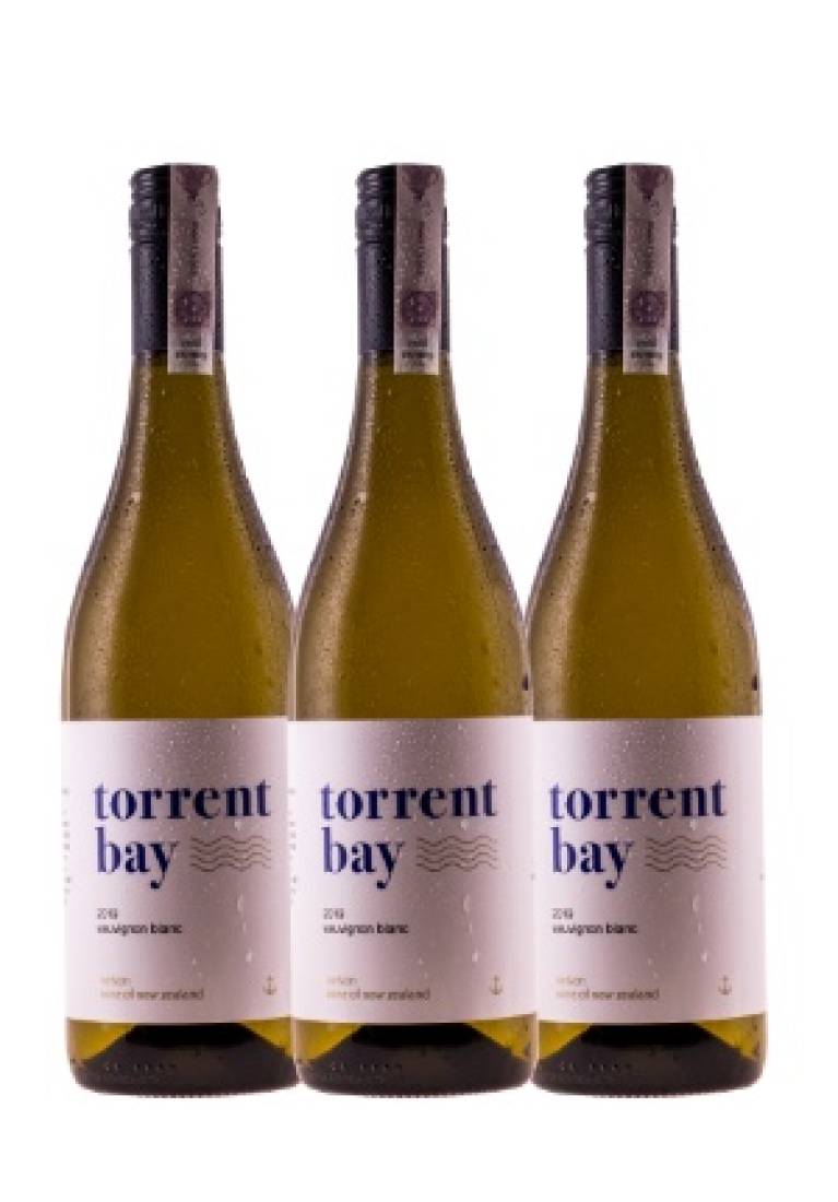 12 butelek Sauvignon Blanc, 2021, Nelson, Torrent Bay, Nowa Zelandia + DARMOWA DOSTAWA