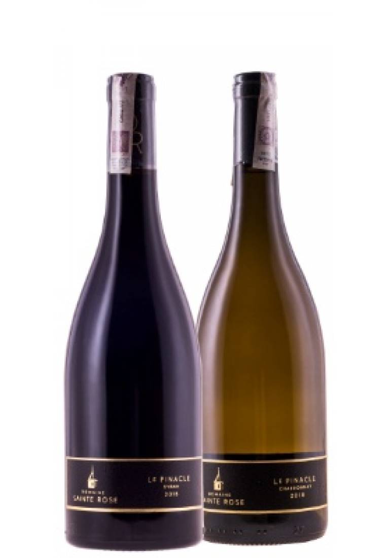 Zestaw mieszany Le Pinacle Syrah & Chardonnay (6/6), Domaine Sainte Rose, Francja + DARMOWA DOSTAWA