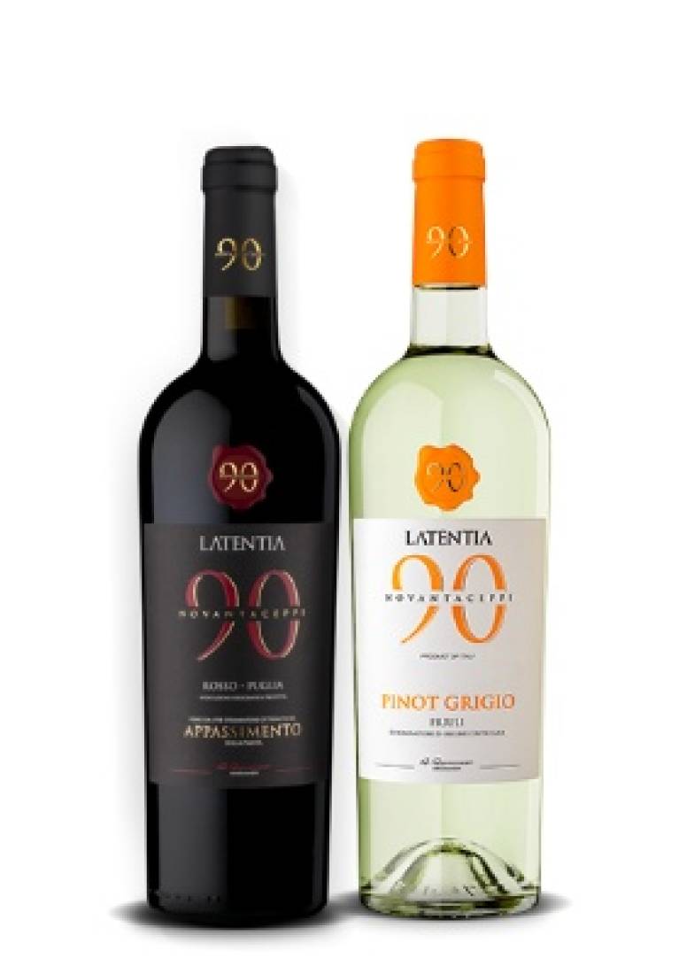 Mixed case of 3 Pinot Grigio & 3 Appassimento, Latentia Winery + FREE DELIVERY 