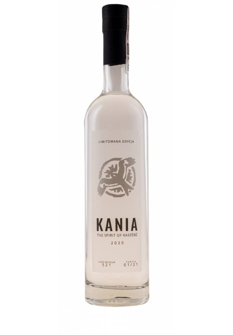 Kania, „The spirit of Kaszebe”, destylat z winogron, 2020