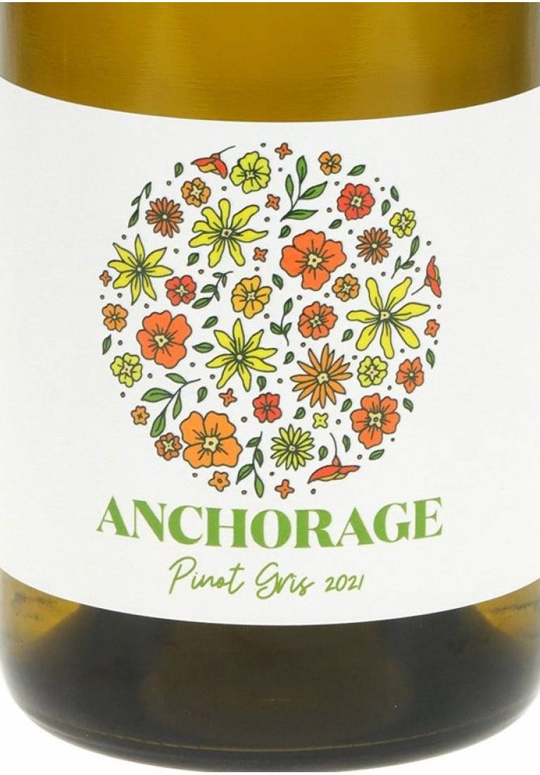 Florals, Pinot Gris, 2021, Nelson, Anchorage Family Estate
