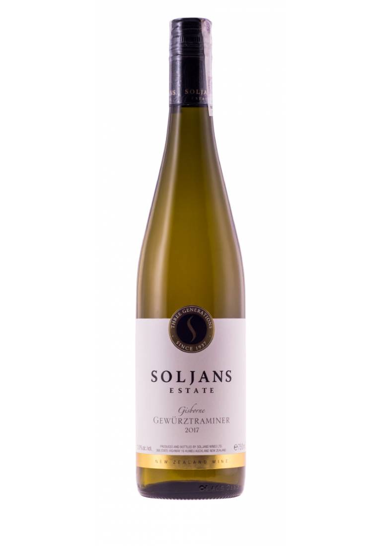 Gewurztraminer, Gisborne, 2021, Soljans Estate - wine-express.pl