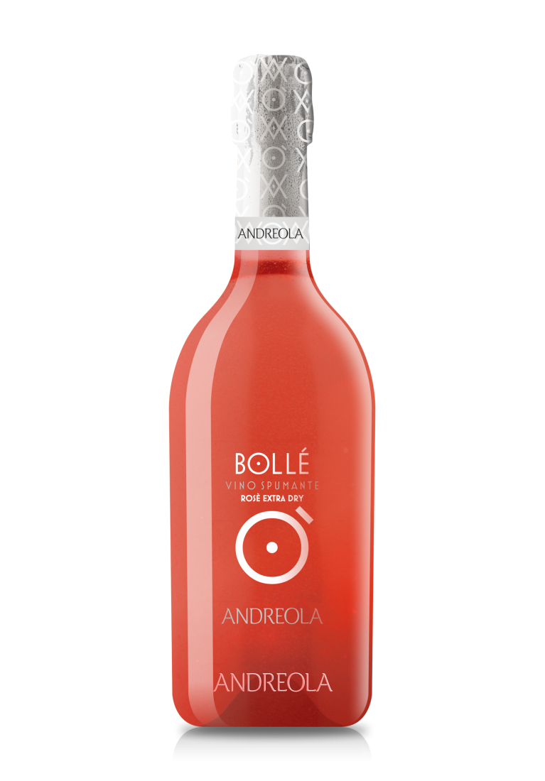 Bolle Rose, Cuvee Extra Dry, Sparkling, Andreola di Stefano Pola
